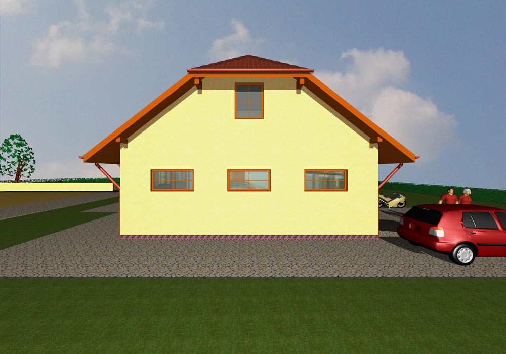 Projekt stavby rodinného domu