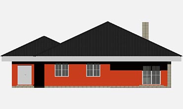 Projekt stavby bungalovu