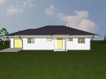 Projekt stavby bungalovu