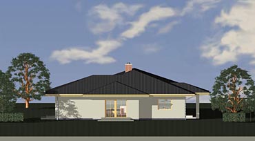 Projekt stavby bungalovu