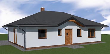 Projekt stavby bungalovu