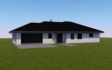 Projekt stavby bungalovu