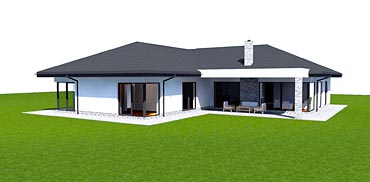 Projekt stavby bungalovu