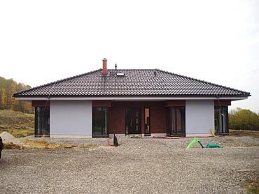 Stavba bungalovu