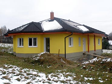 Stavba bungalovu