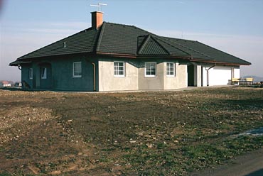 Stavba bungalovu