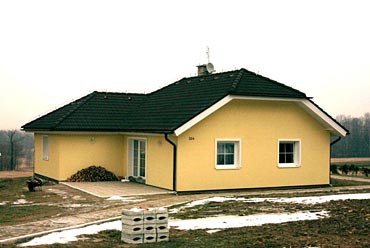 Stavba bungalovu
