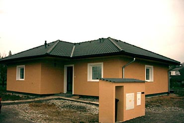 Stavba bungalovu