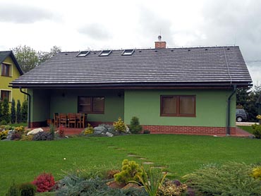 Stavba bungalovu