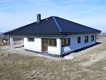 Stavba bungalovu