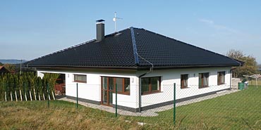 Stavba bungalovu