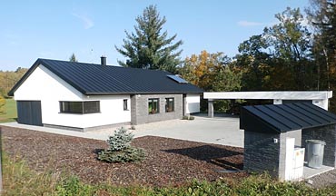 Stavba bungalovu