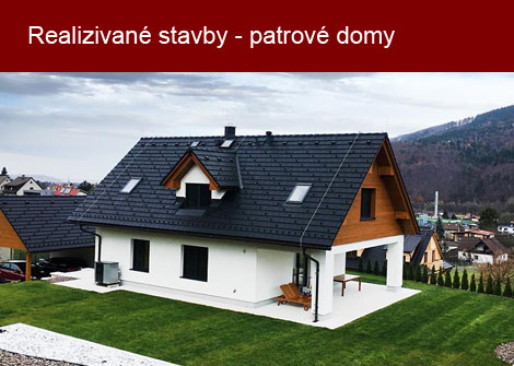 Stavba zděného patrového rodinného domu